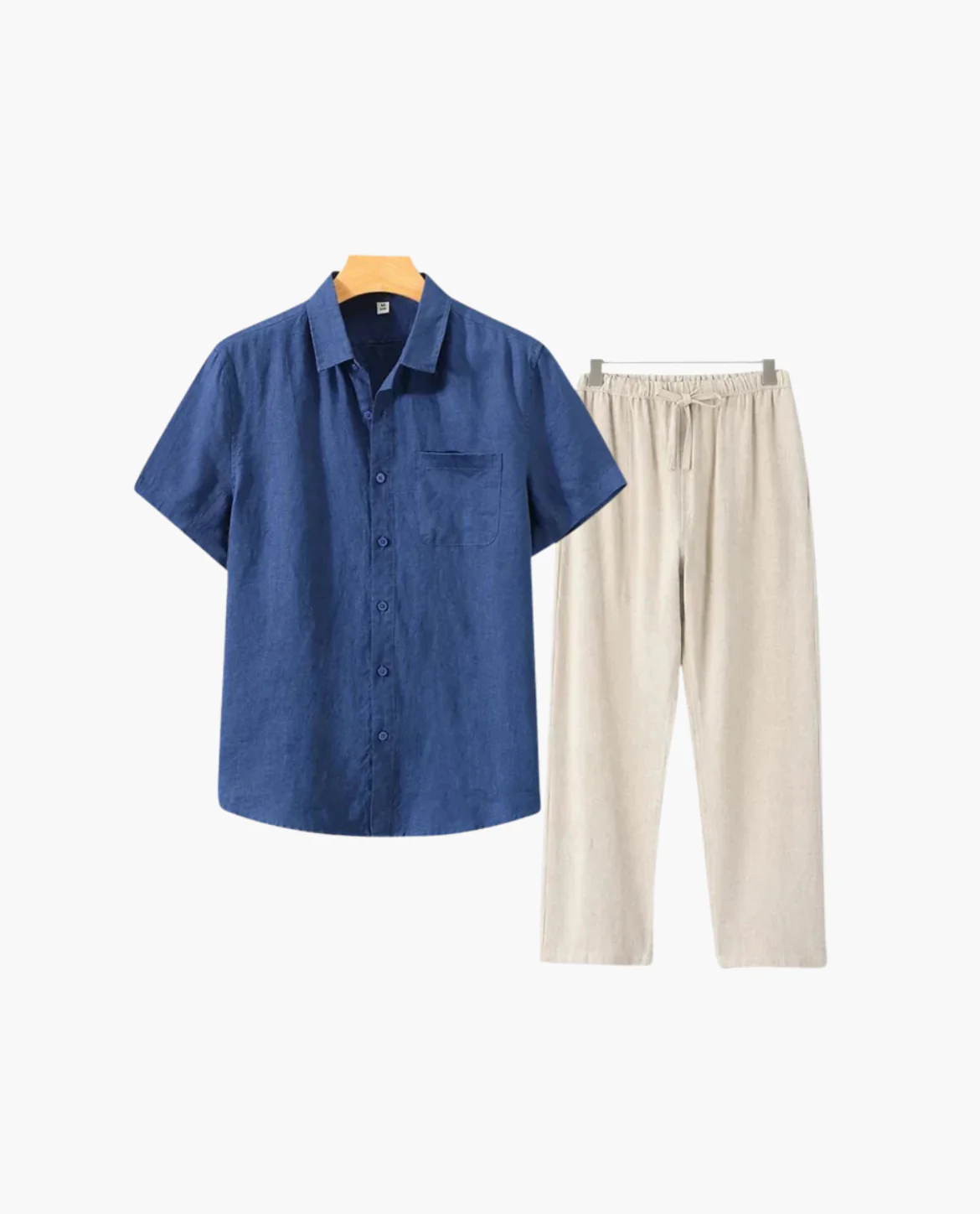 Arveilo Short Sleeve Linen Set - Image 10