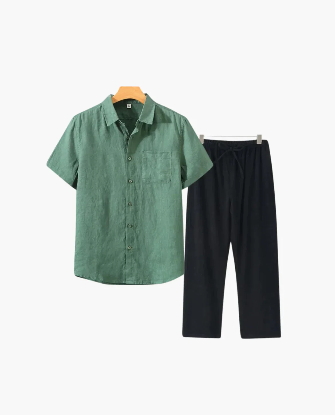 Arveilo Short Sleeve Linen Set - Image 3