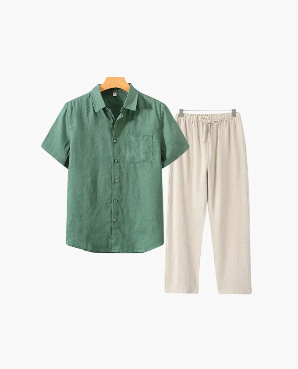 Arveilo Short Sleeve Linen Set - Image 5