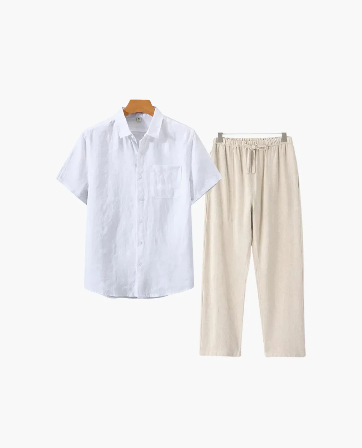 Arveilo Short Sleeve Linen Set - Image 6