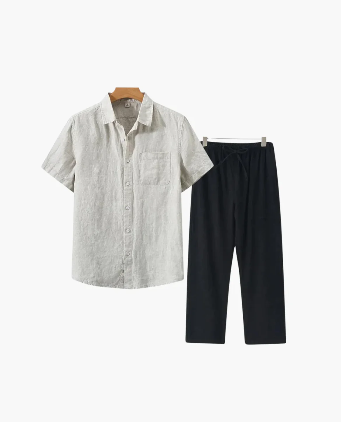 Arveilo Short Sleeve Linen Set - Image 8