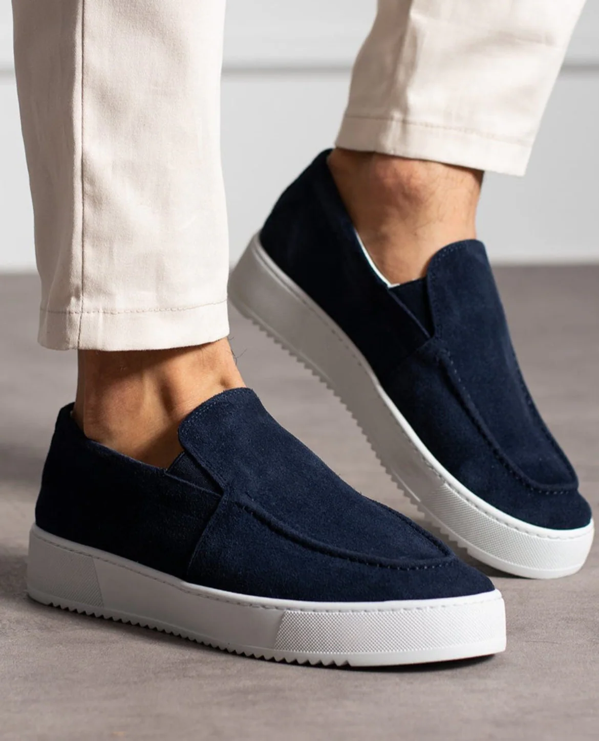 Benidom Suede Slip Ons - Image 3