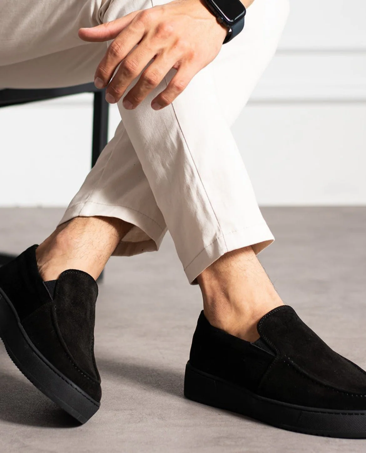 Benidom Suede Slip Ons - Image 6