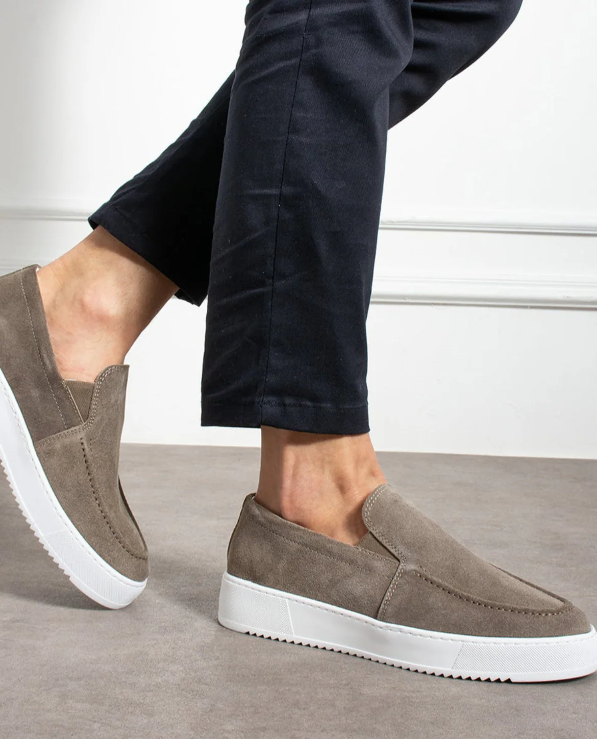 Benidom Suede Slip Ons - Image 9