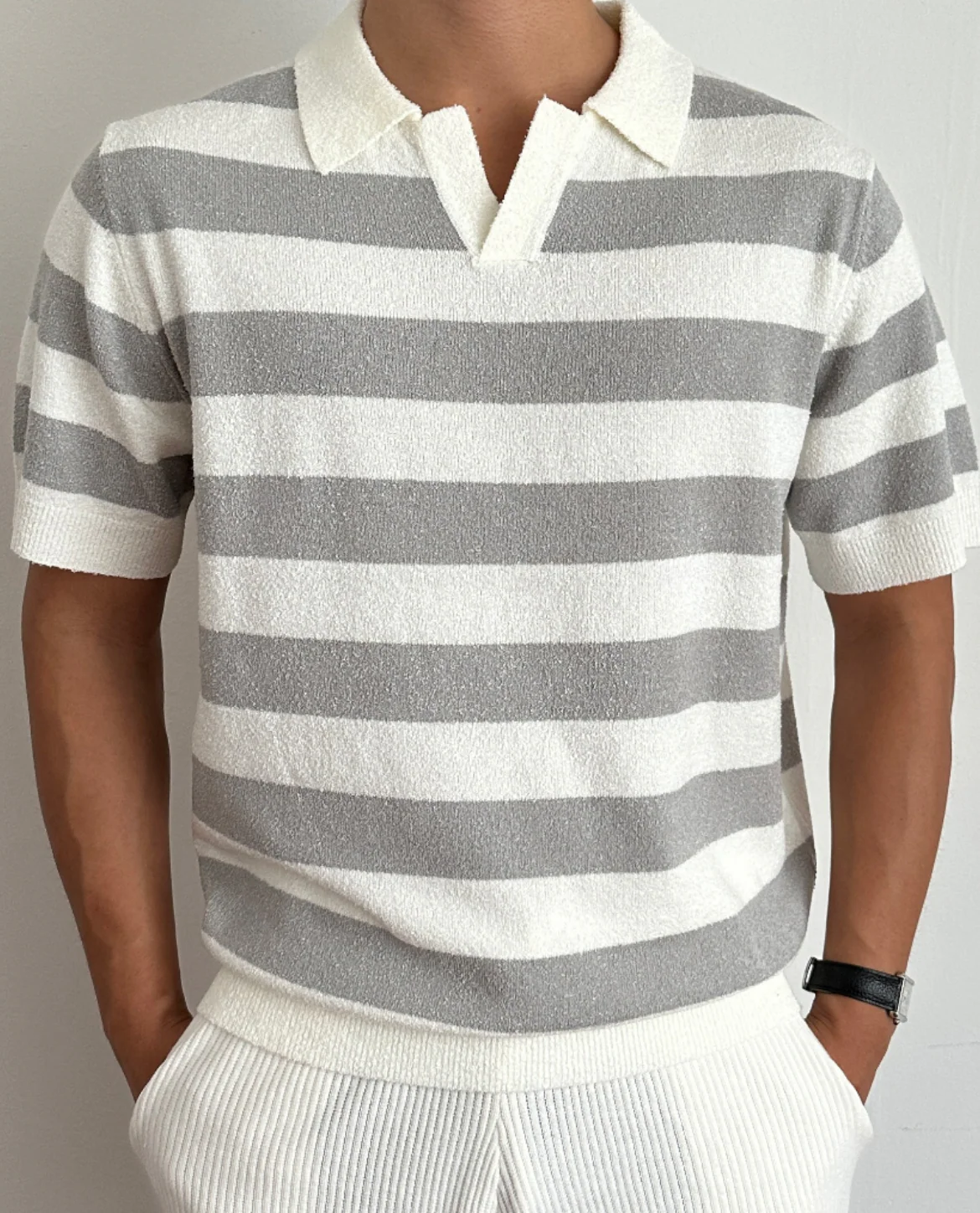 Biarritz Striped Polo Shirt - Image 5