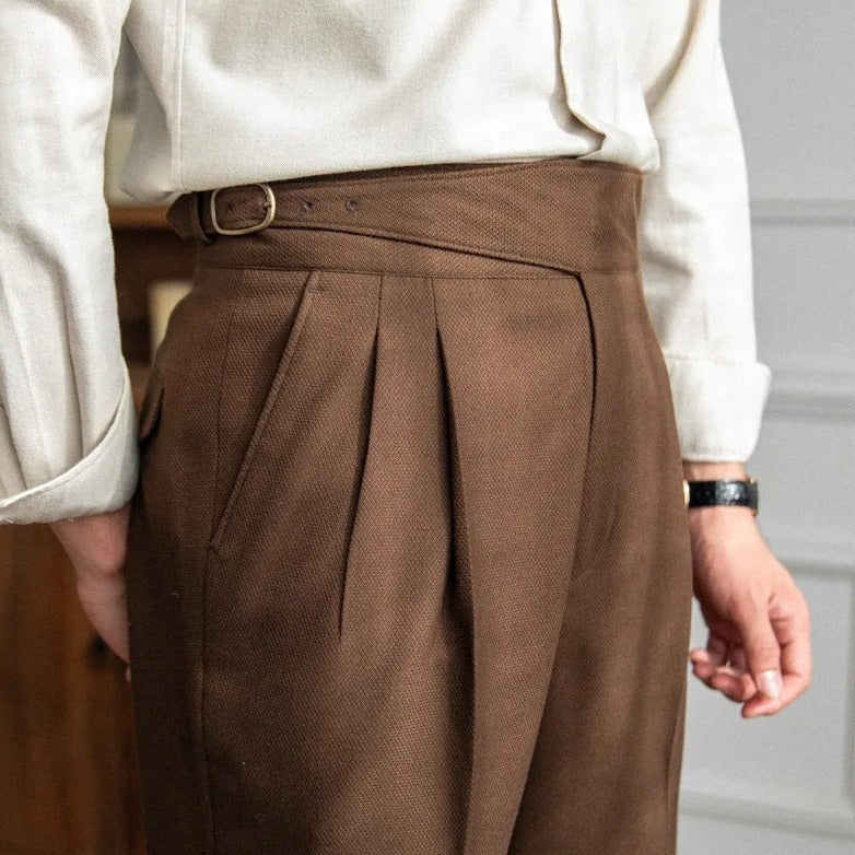 Venice Suit Trousers in Brown - Image 2