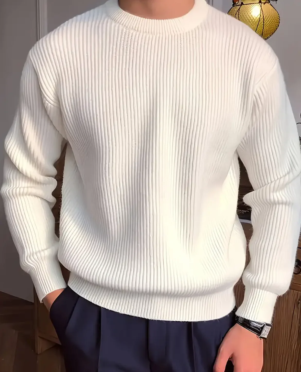 Calais Ribbed Sweater - Image 2