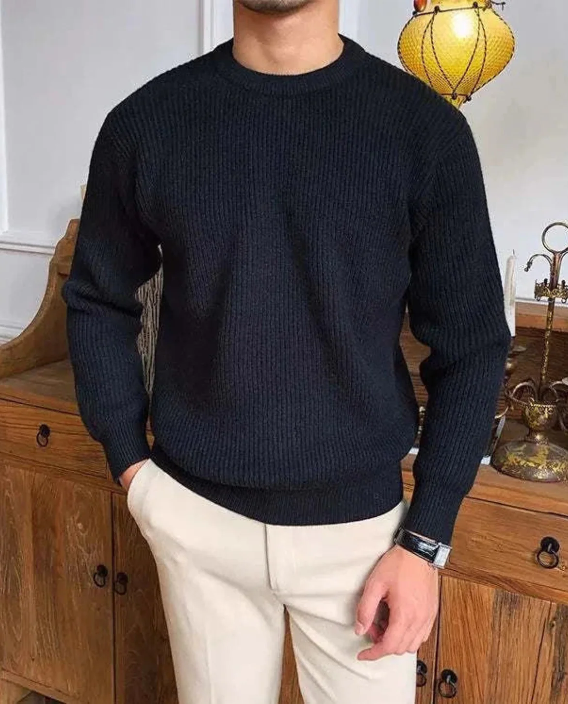 Calais Ribbed Sweater - Image 6