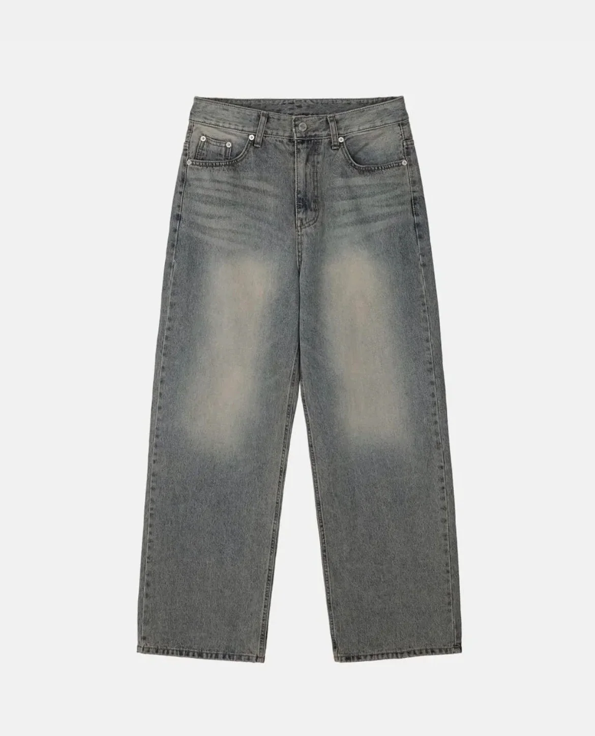 Catania Dust Wash Straight-Leg Jeans - Image 5