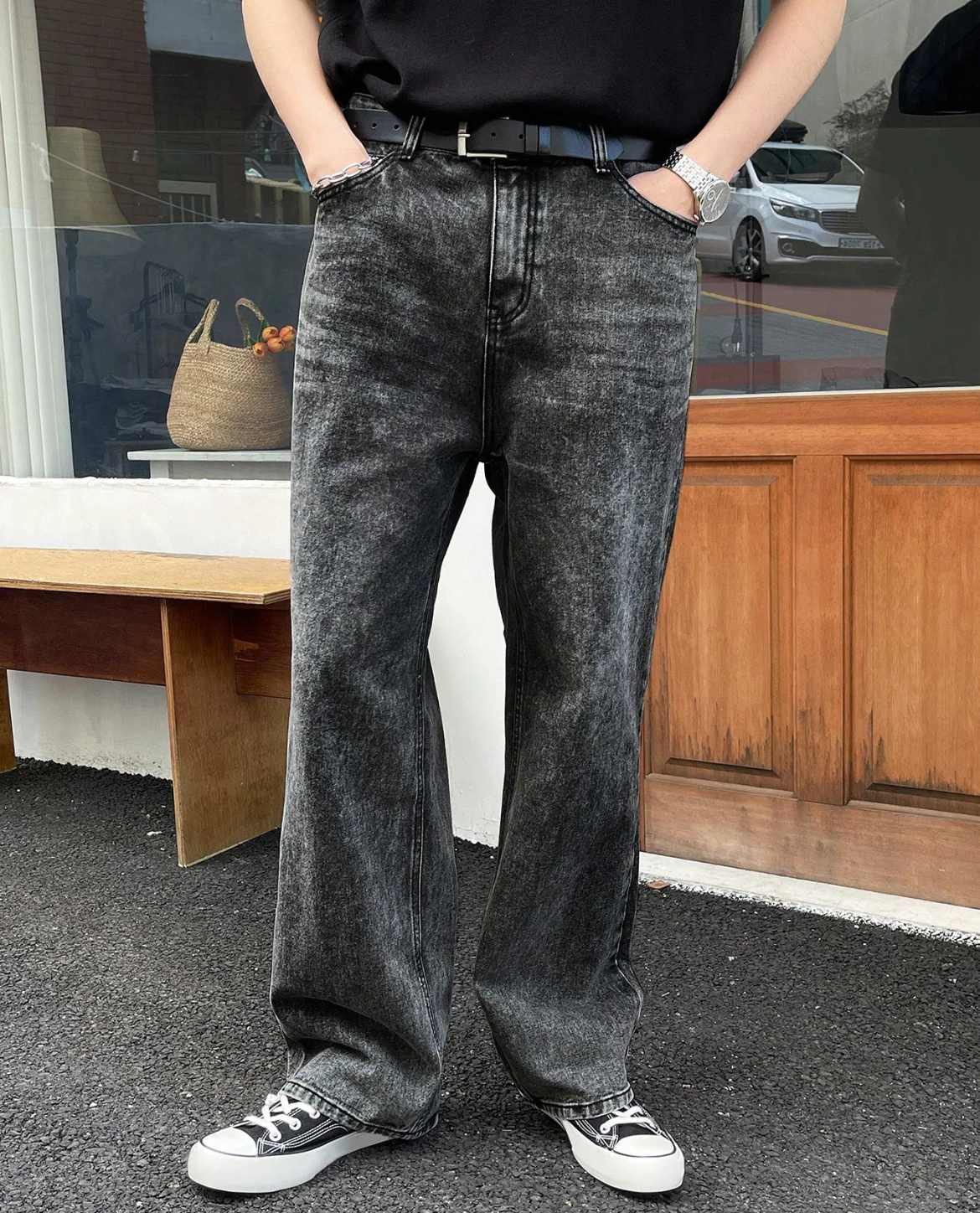 Erfurt Washed Jeans - Image 4
