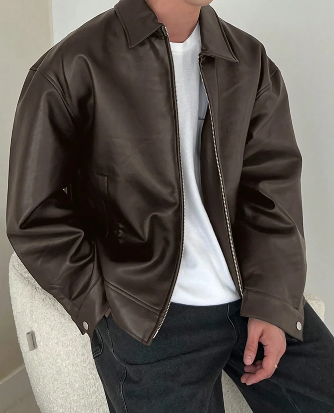 Evandro Leather Jacket - Image 5