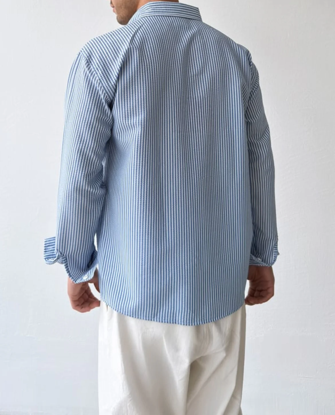 Gomera Striped Linen Shirt - Image 6