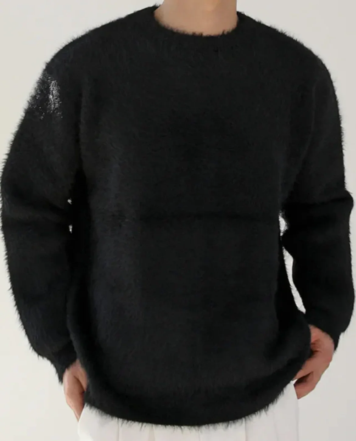 Mohair Crew Neck Sweater - Image 5