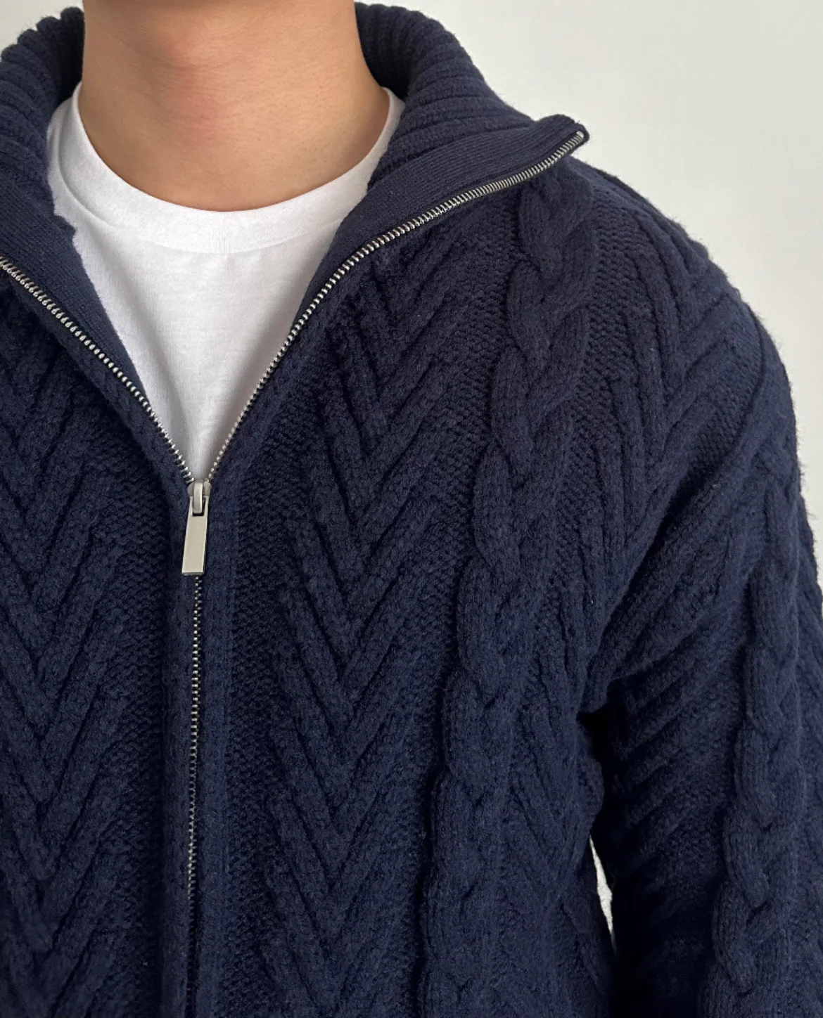Lazio Cable Cardigan - Image 3