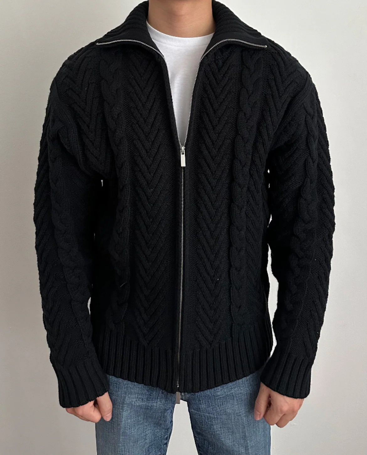 Lazio Cable Cardigan - Image 4