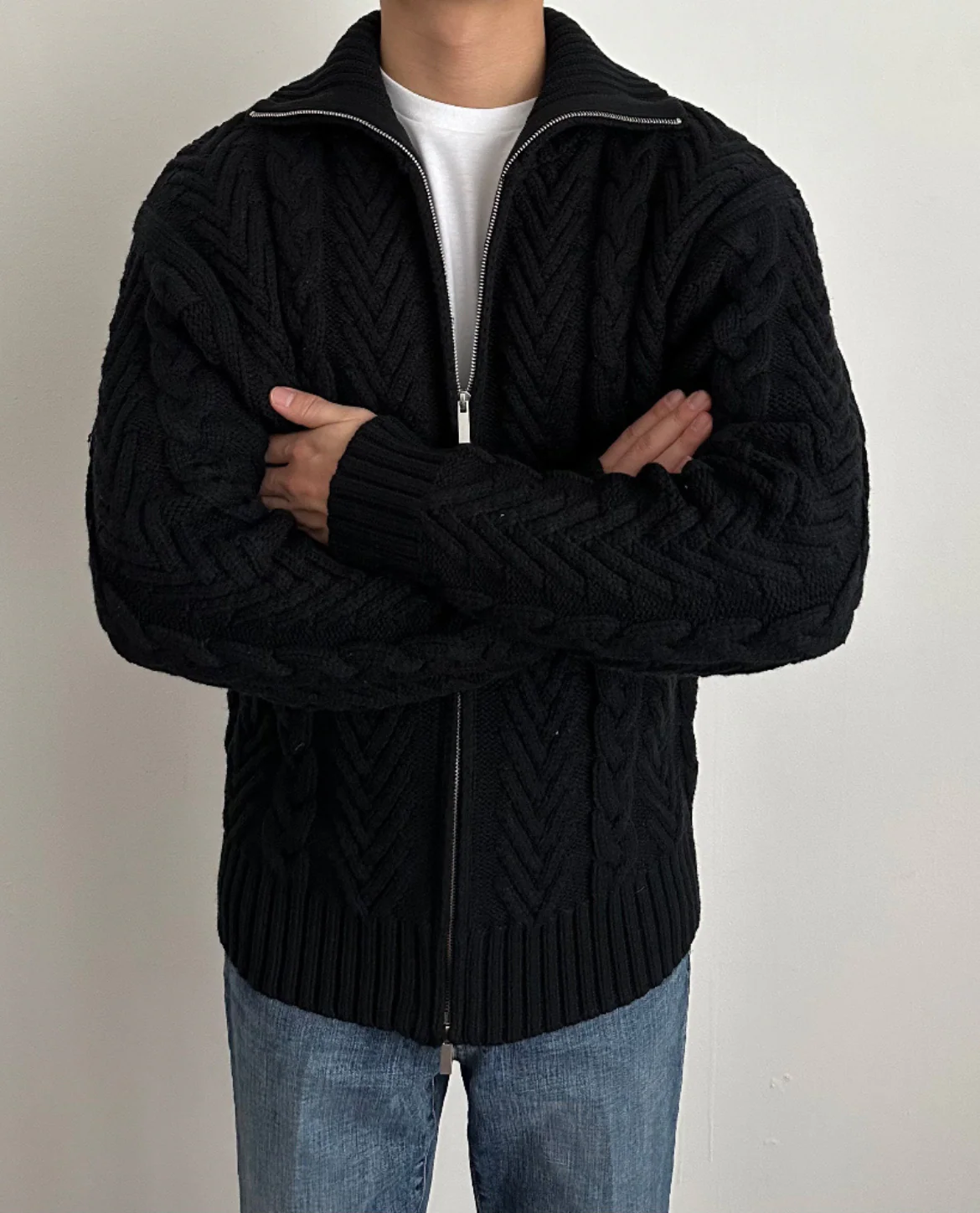 Lazio Cable Cardigan - Image 5