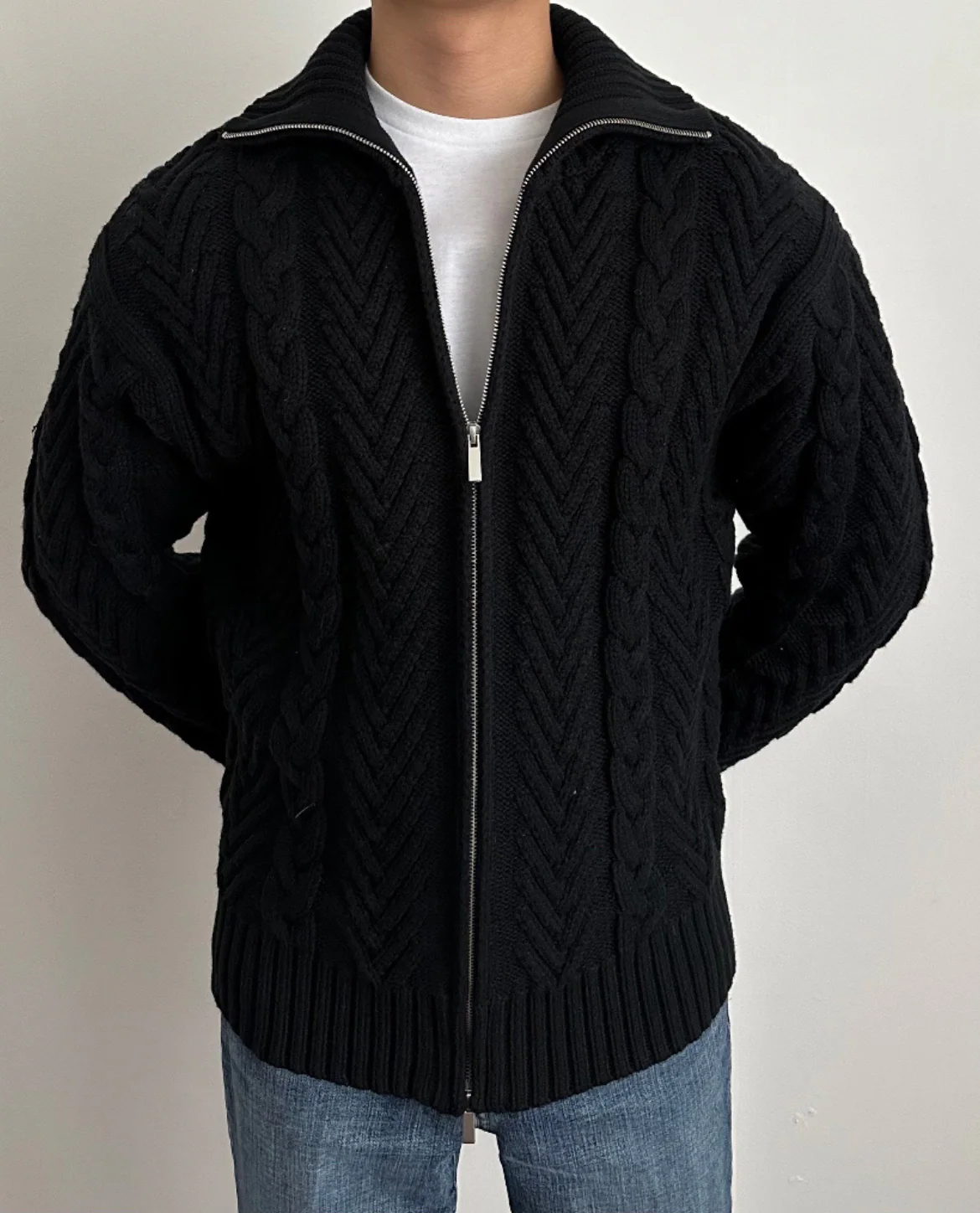 Lazio Cable Cardigan - Image 6