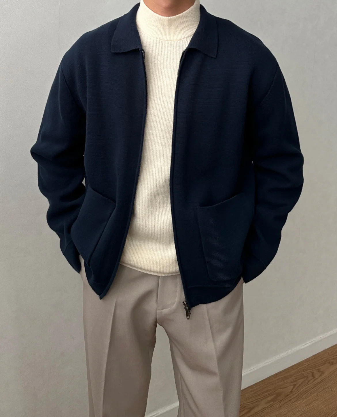 Lille Knit Zip Cardigan - Image 3
