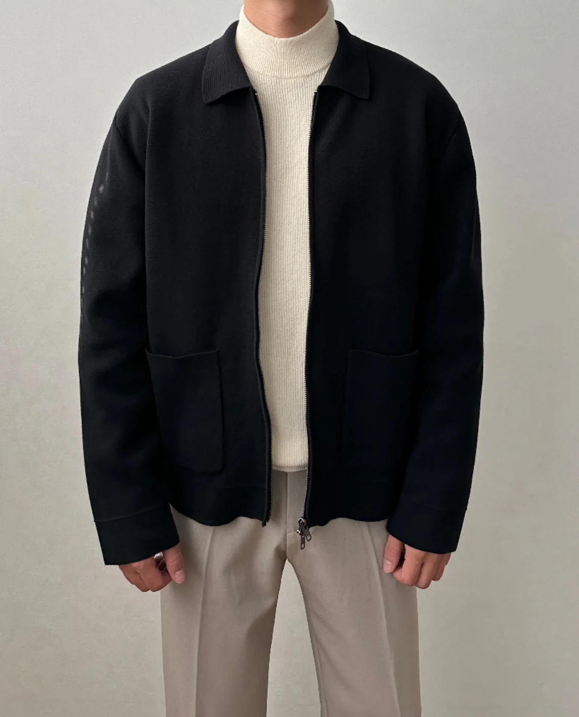 Lille Knit Zip Cardigan - Image 5