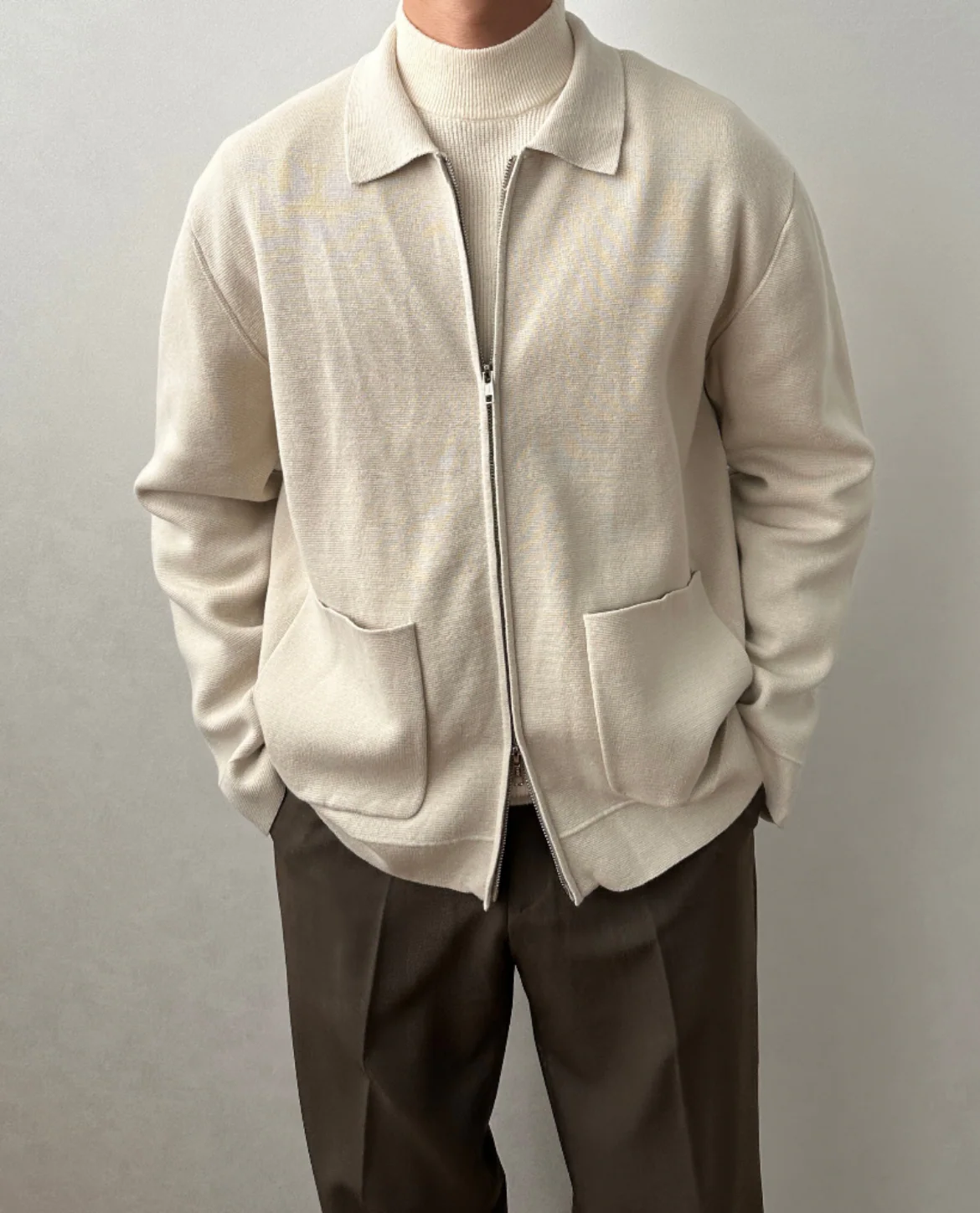 Lille Knit Zip Cardigan - Image 8