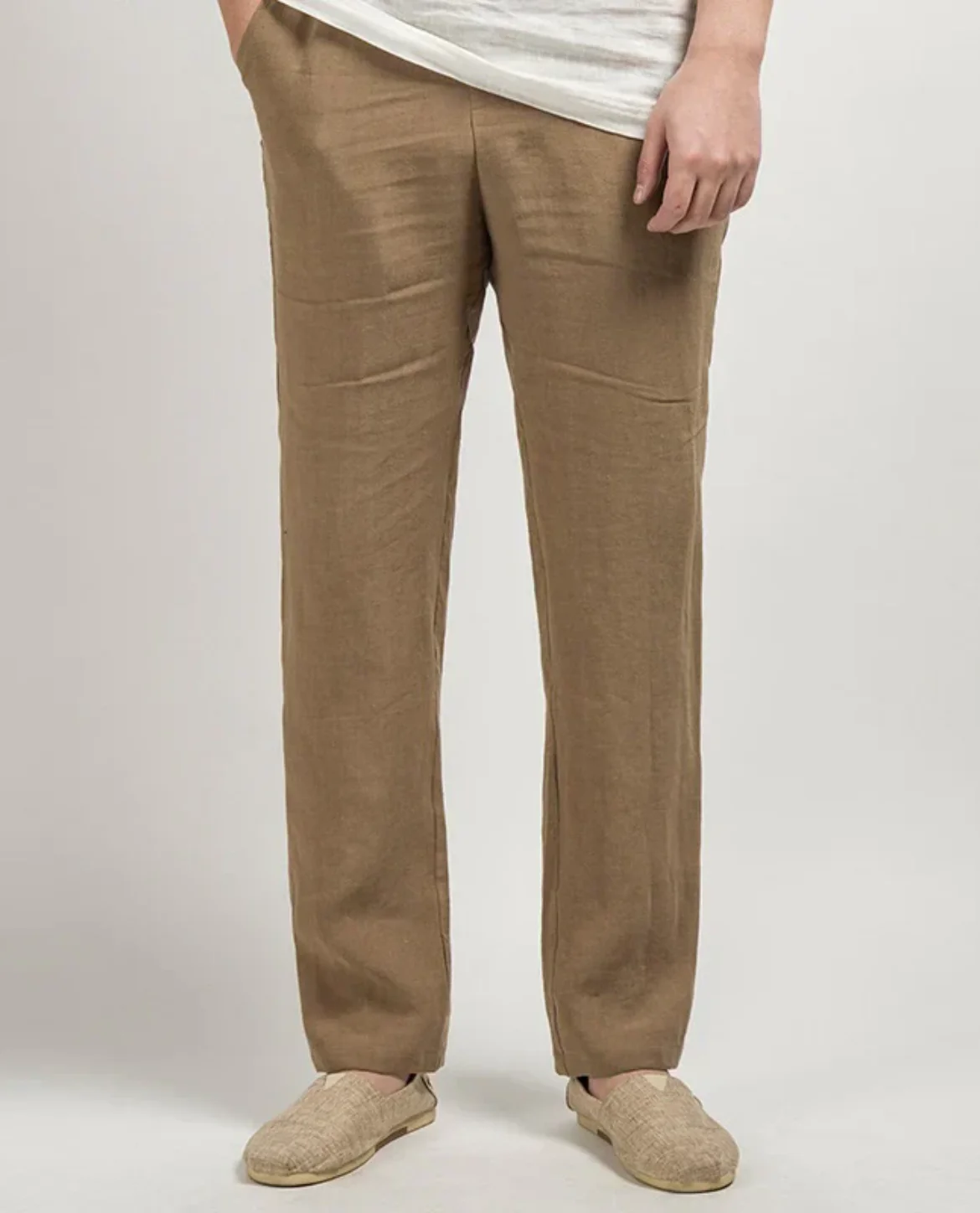 100% Linen Trousers - Image 3