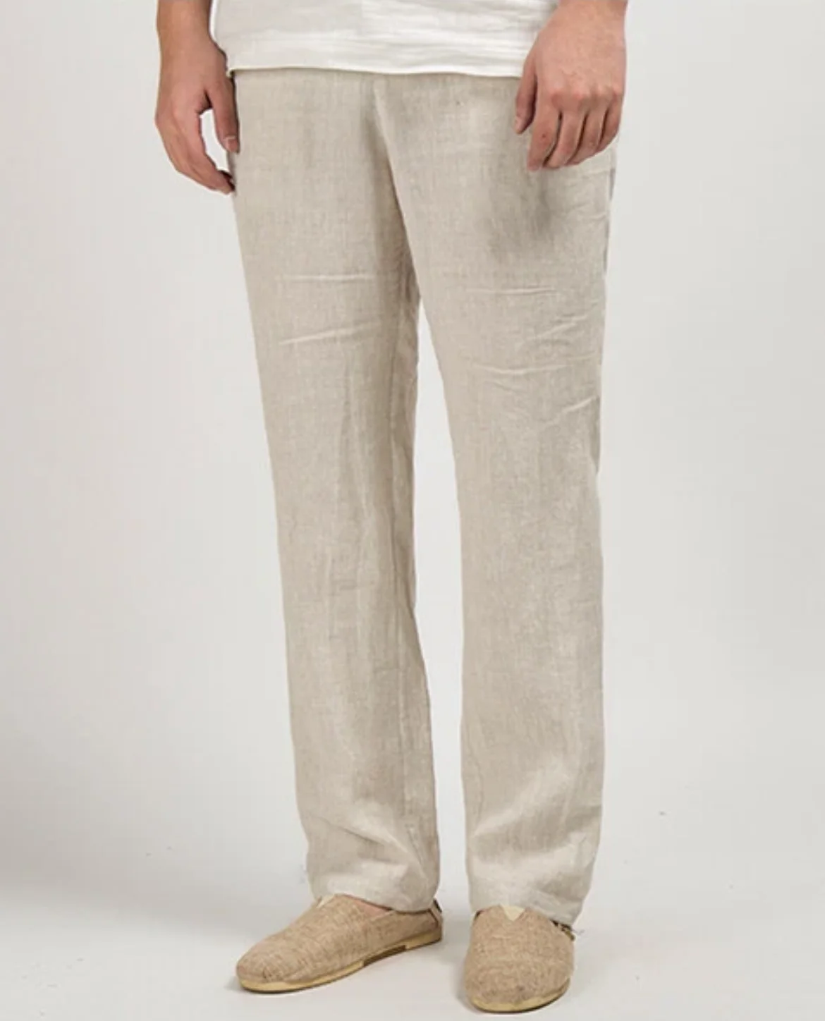 100% Linen Trousers - Image 7