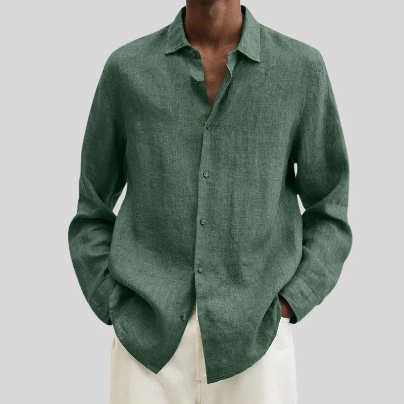 100% Linen Shirt - Image 11