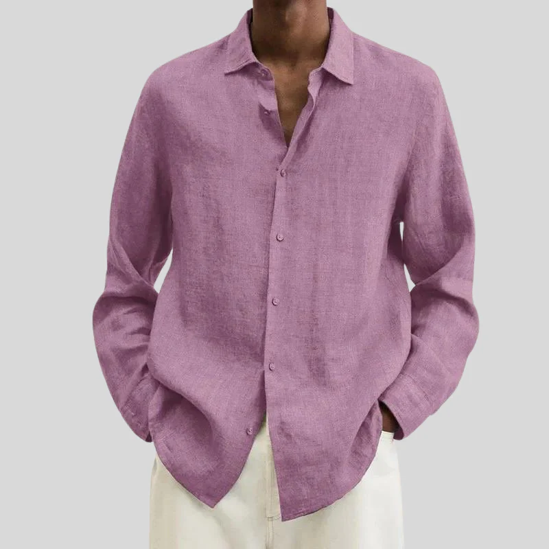 100% Linen Shirt - Image 13