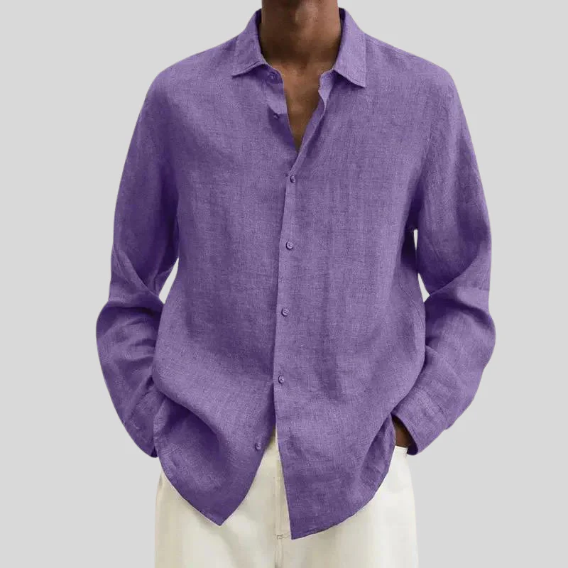 100% Linen Shirt - Image 14