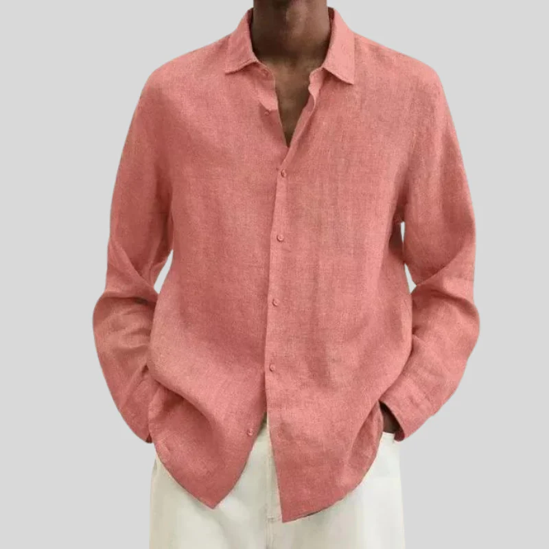 100% Linen Shirt - Image 15