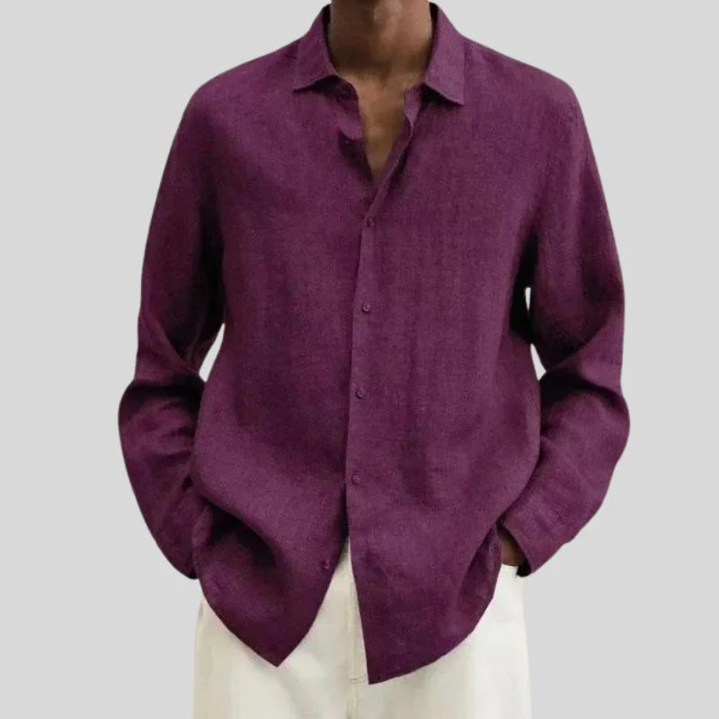 100% Linen Shirt - Image 8
