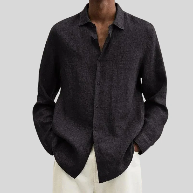 100% Linen Shirt - Image 9