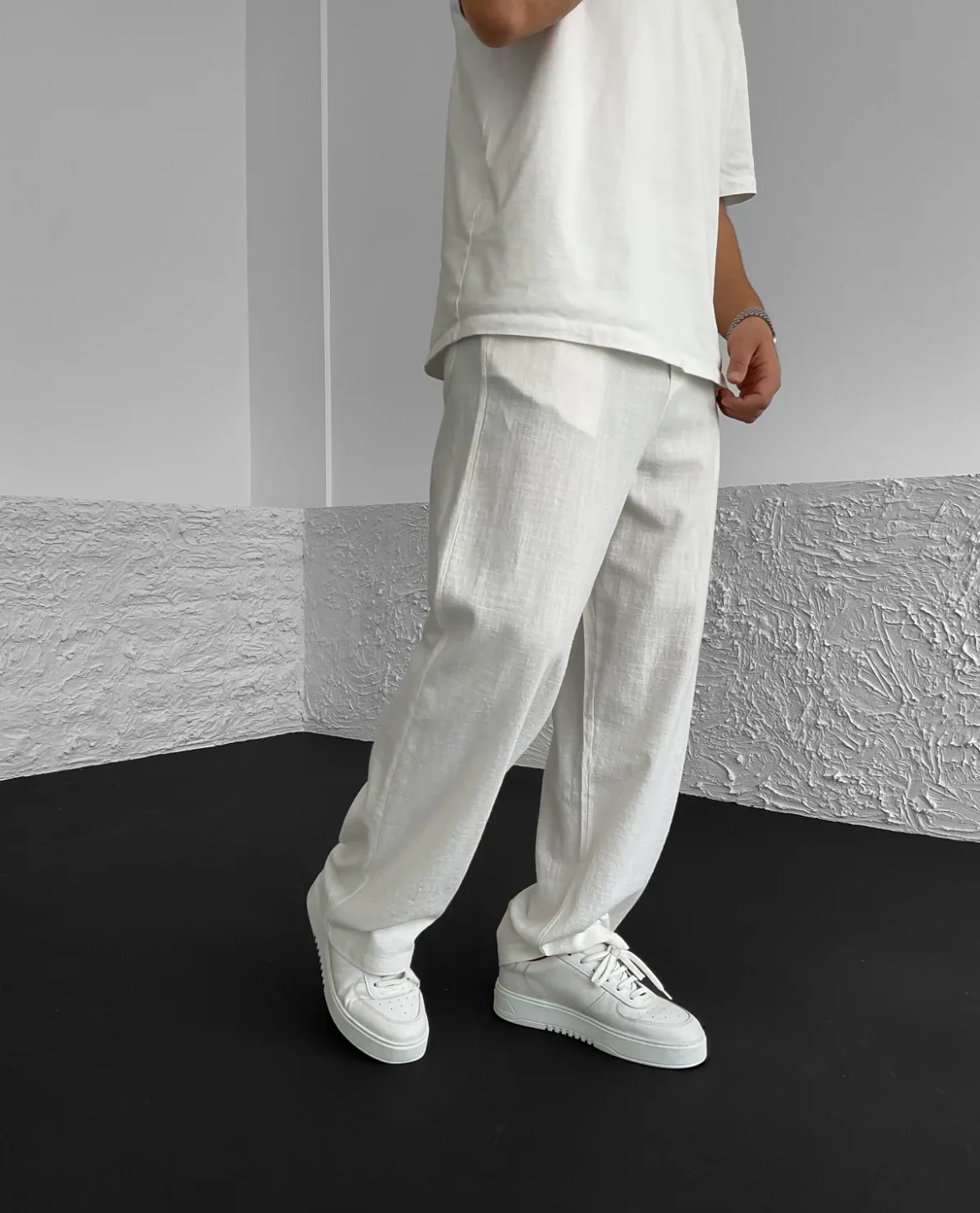 Mentera Linen Trousers - Image 2
