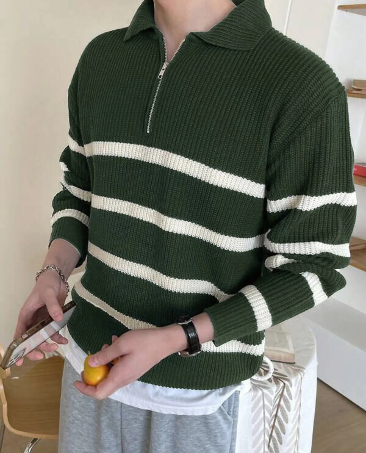 Modena Quarter Zip Sweater - Image 11