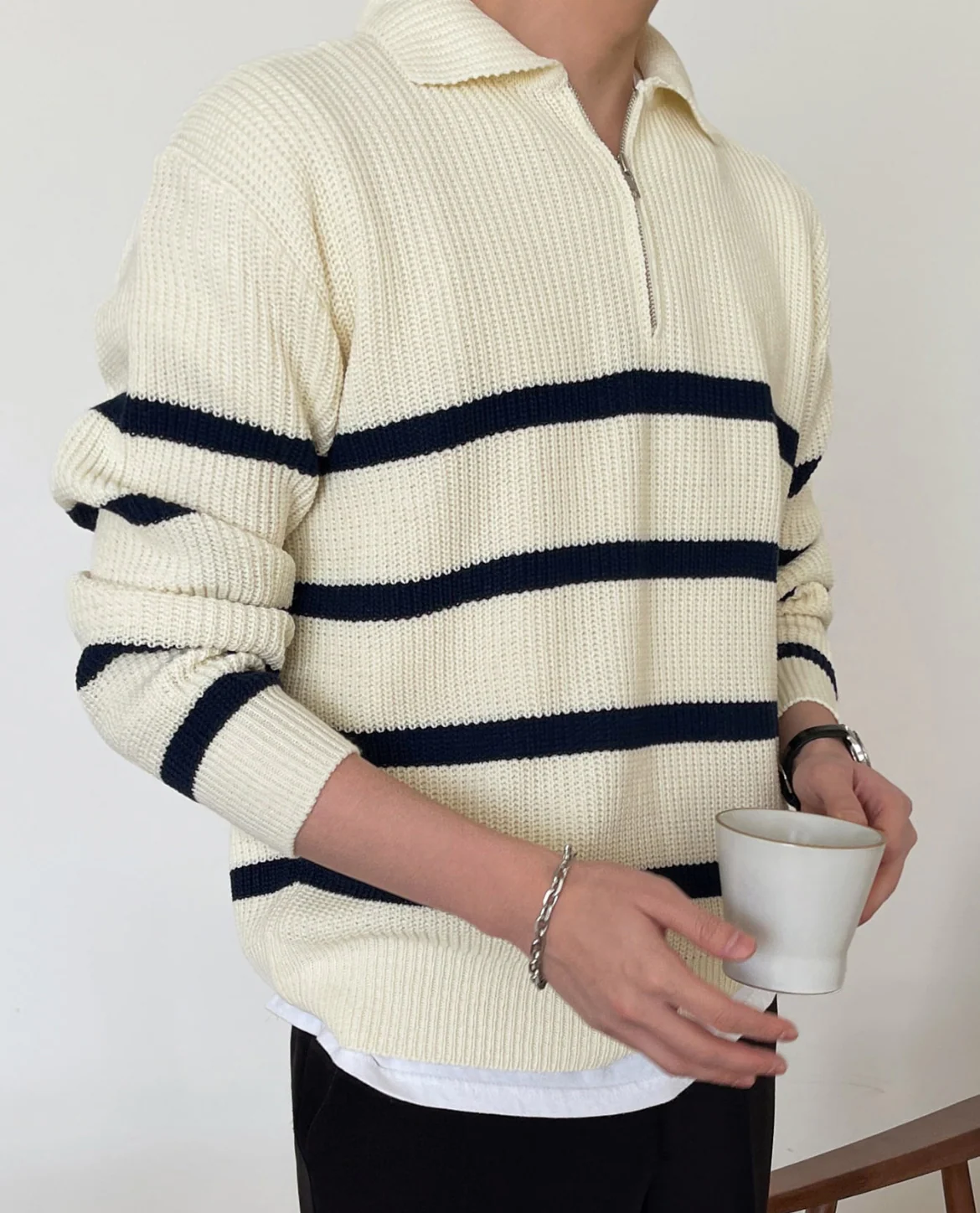 Modena Quarter Zip Sweater - Image 3