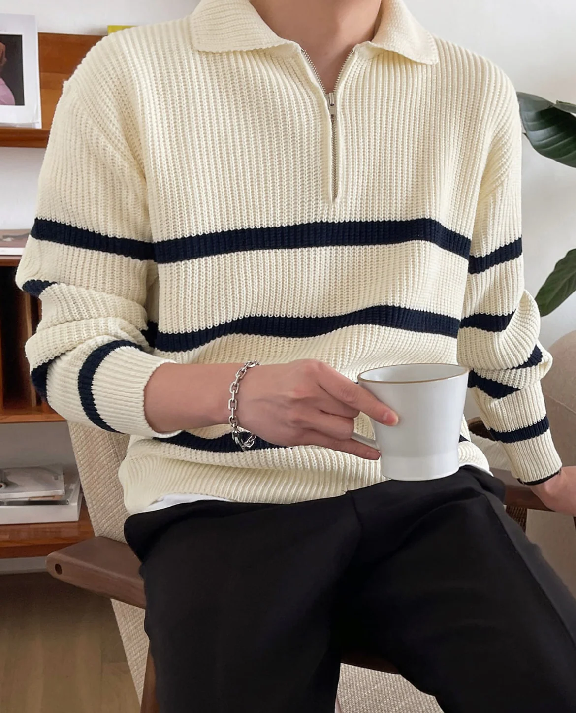 Modena Quarter Zip Sweater - Image 4