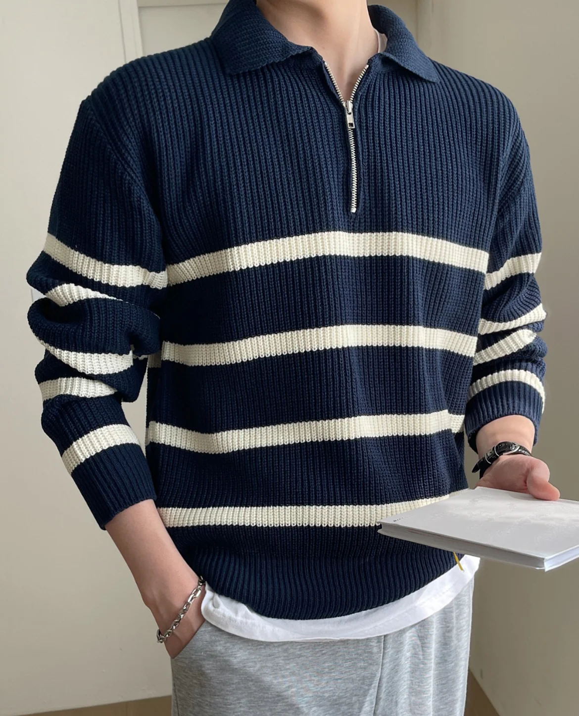 Modena Quarter Zip Sweater - Image 5