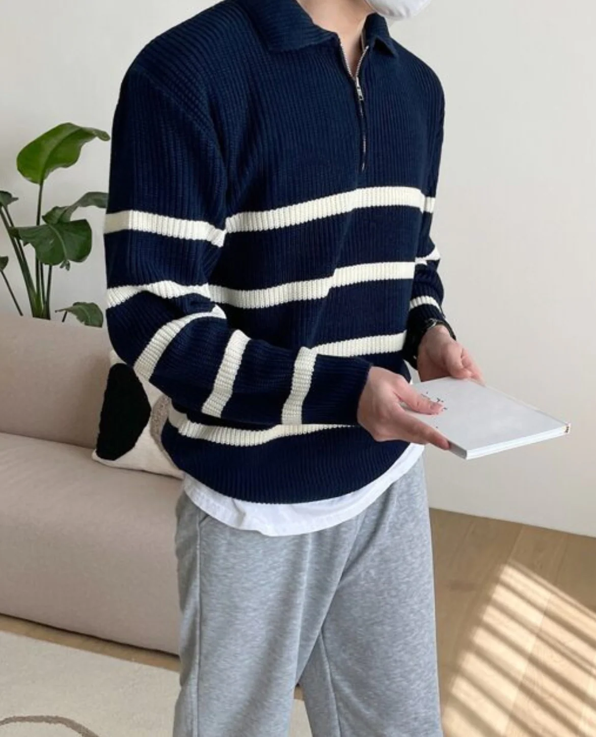Modena Quarter Zip Sweater - Image 7