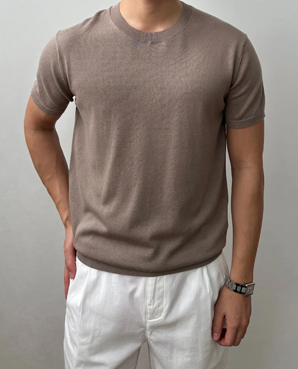 Molnar Knitted T-Shirt - Image 7