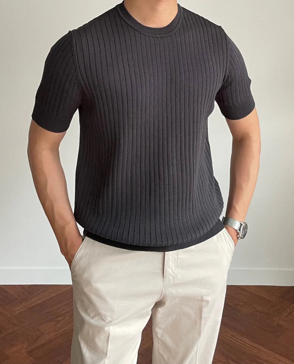 Molnar Ribbed T-Shirt - Image 11