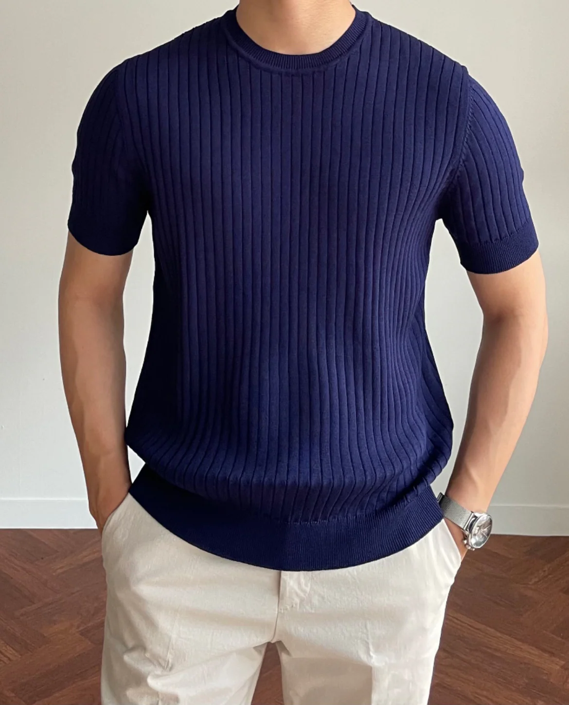 Molnar Ribbed T-Shirt - Image 6