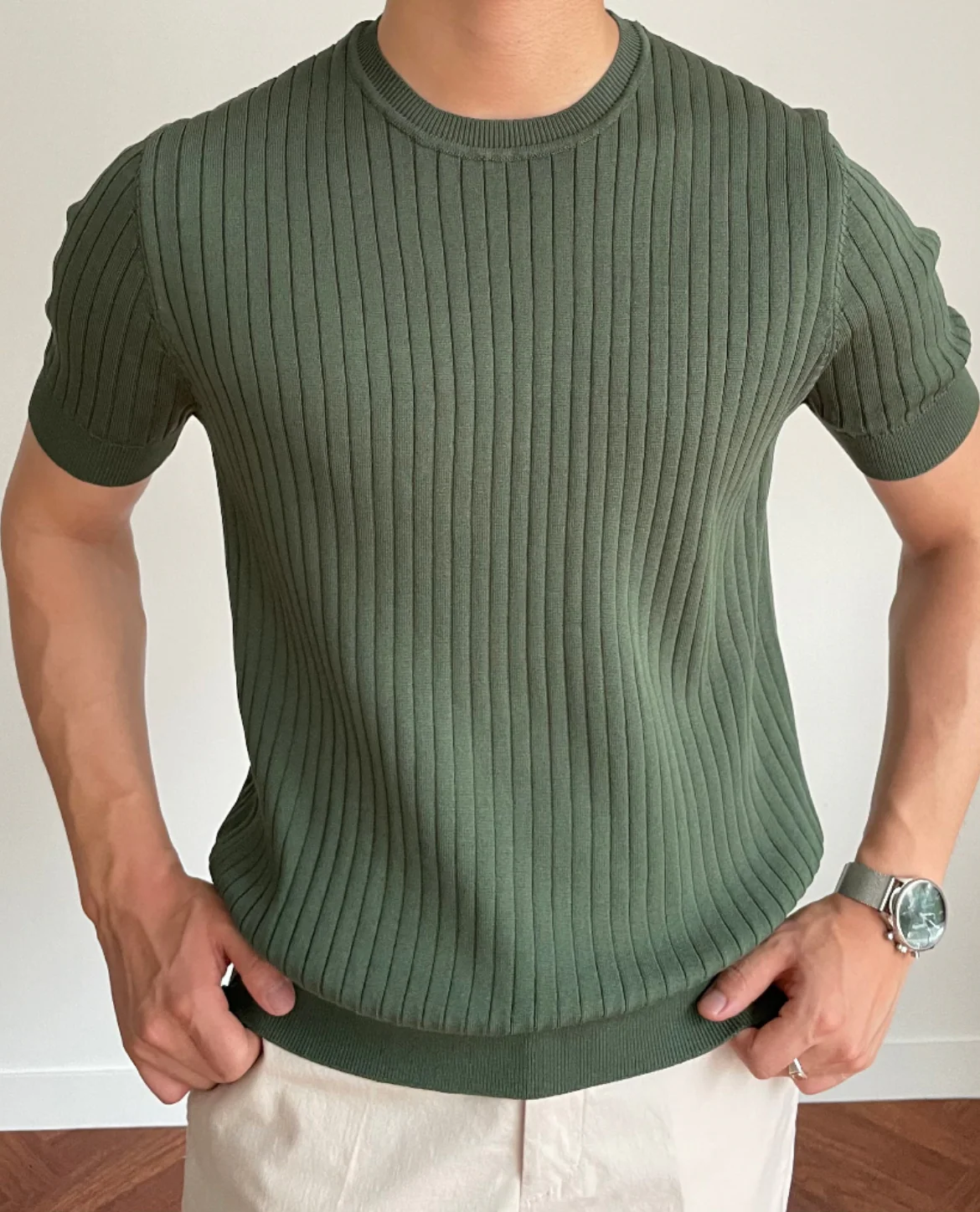 Molnar Ribbed T-Shirt - Image 8