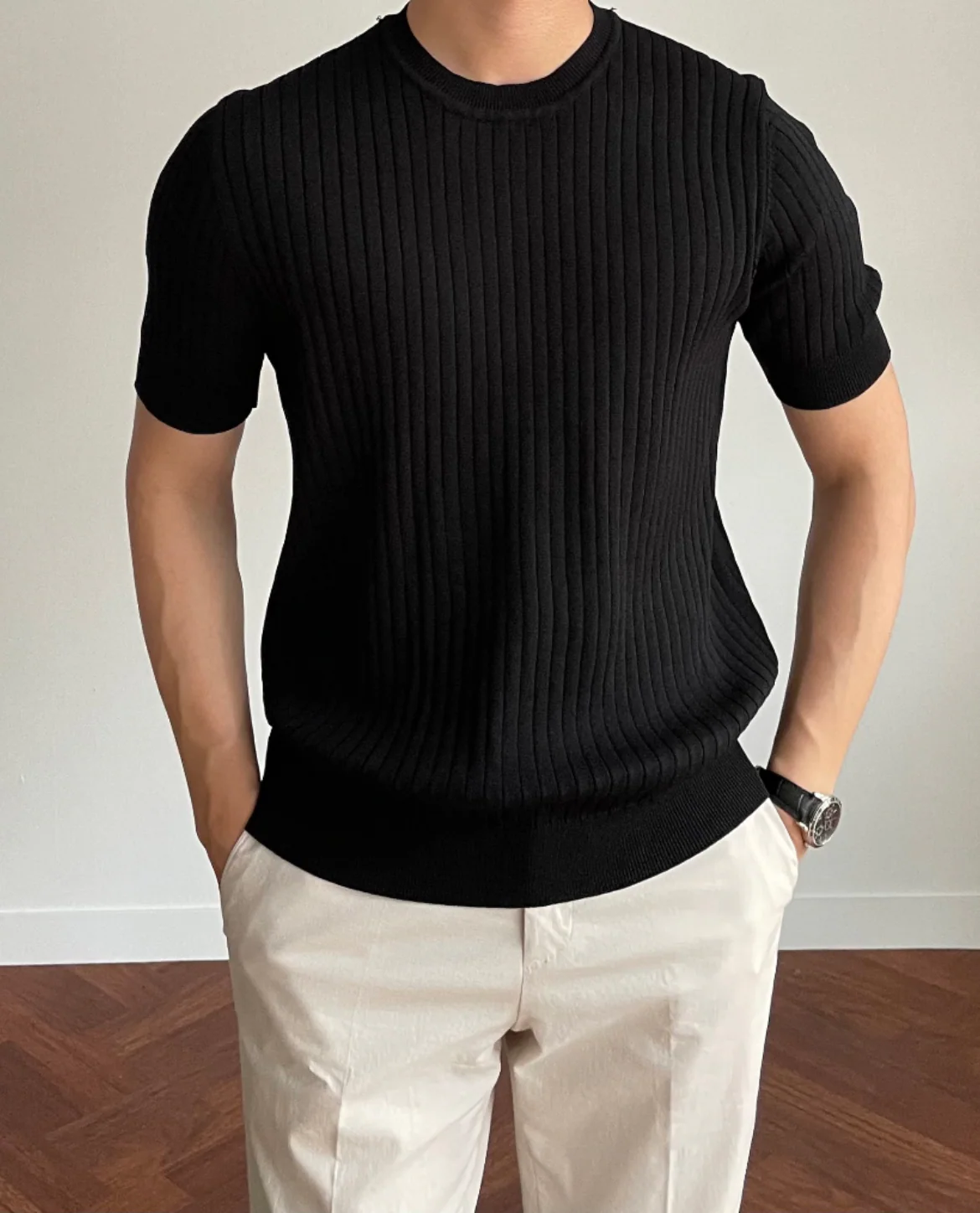 Molnar Ribbed T-Shirt - Image 9