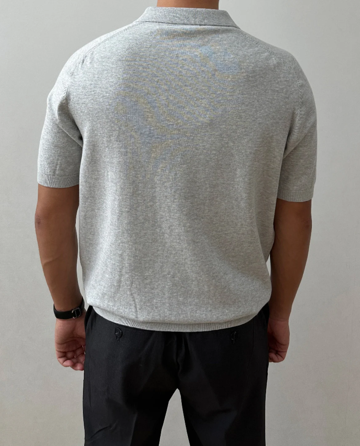 Murano Knitted Polo Shirt - Image 10