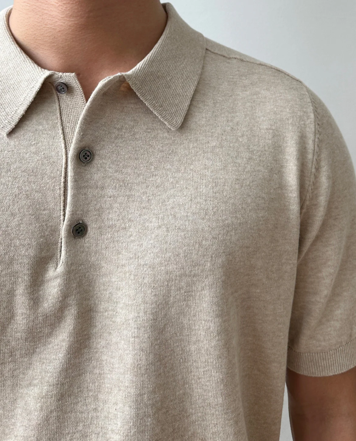 Murano Knitted Polo Shirt - Image 11