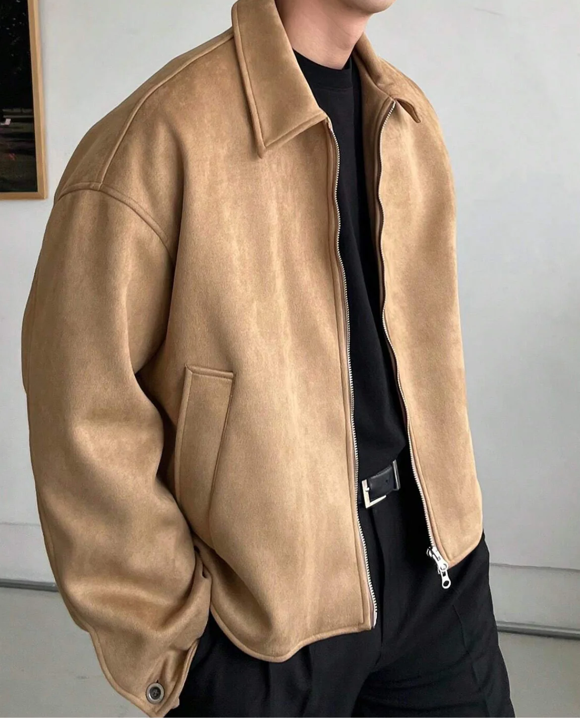 Novara Suede Jacket - Image 10