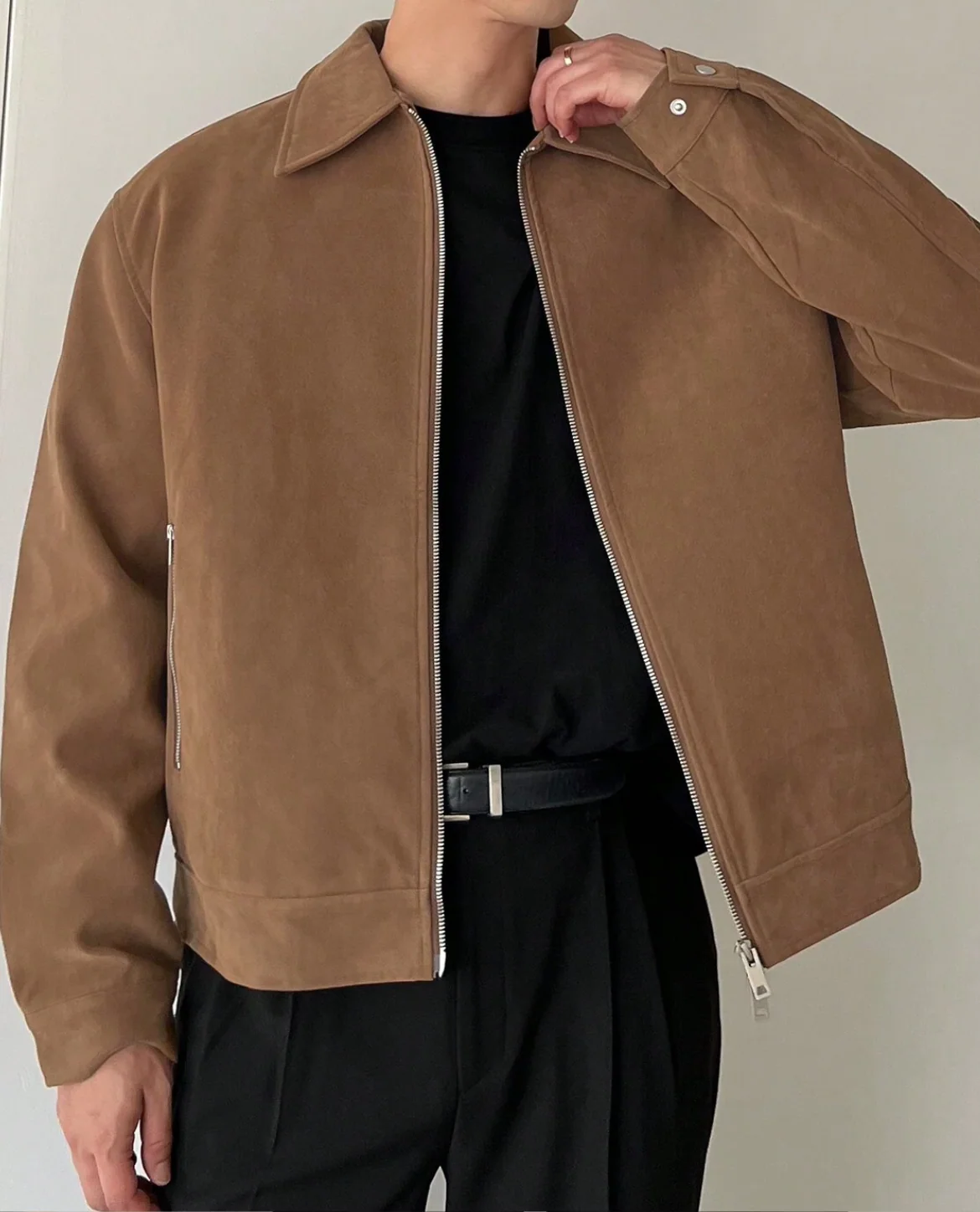 Novara Suede Jacket - Image 5
