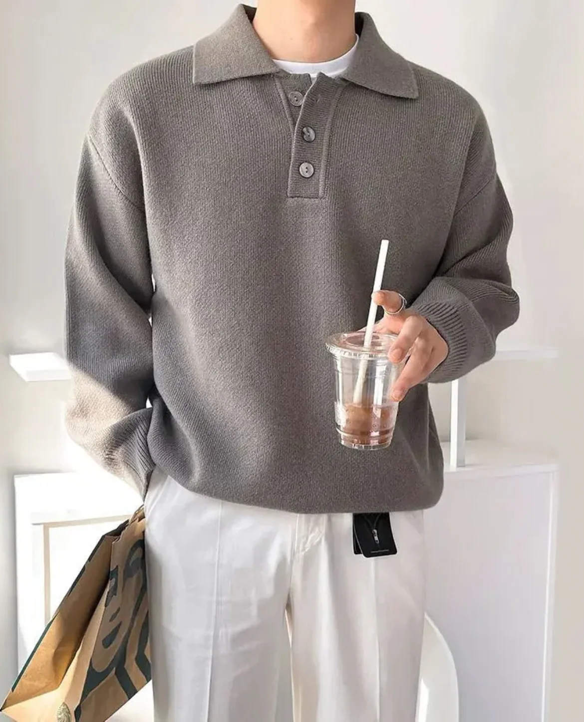 The Arveilo Polo Sweater