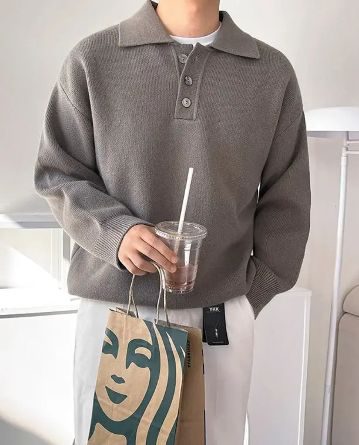 The Arveilo Polo Sweater - Image 2