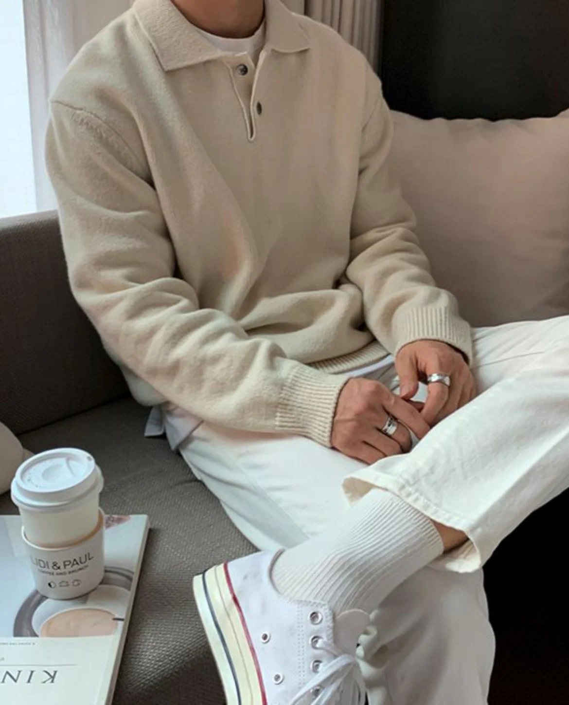 The Arveilo Polo Sweater - Image 8